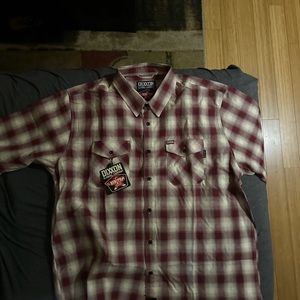 Dixxon Flannel 4xl red and white brand new high quality